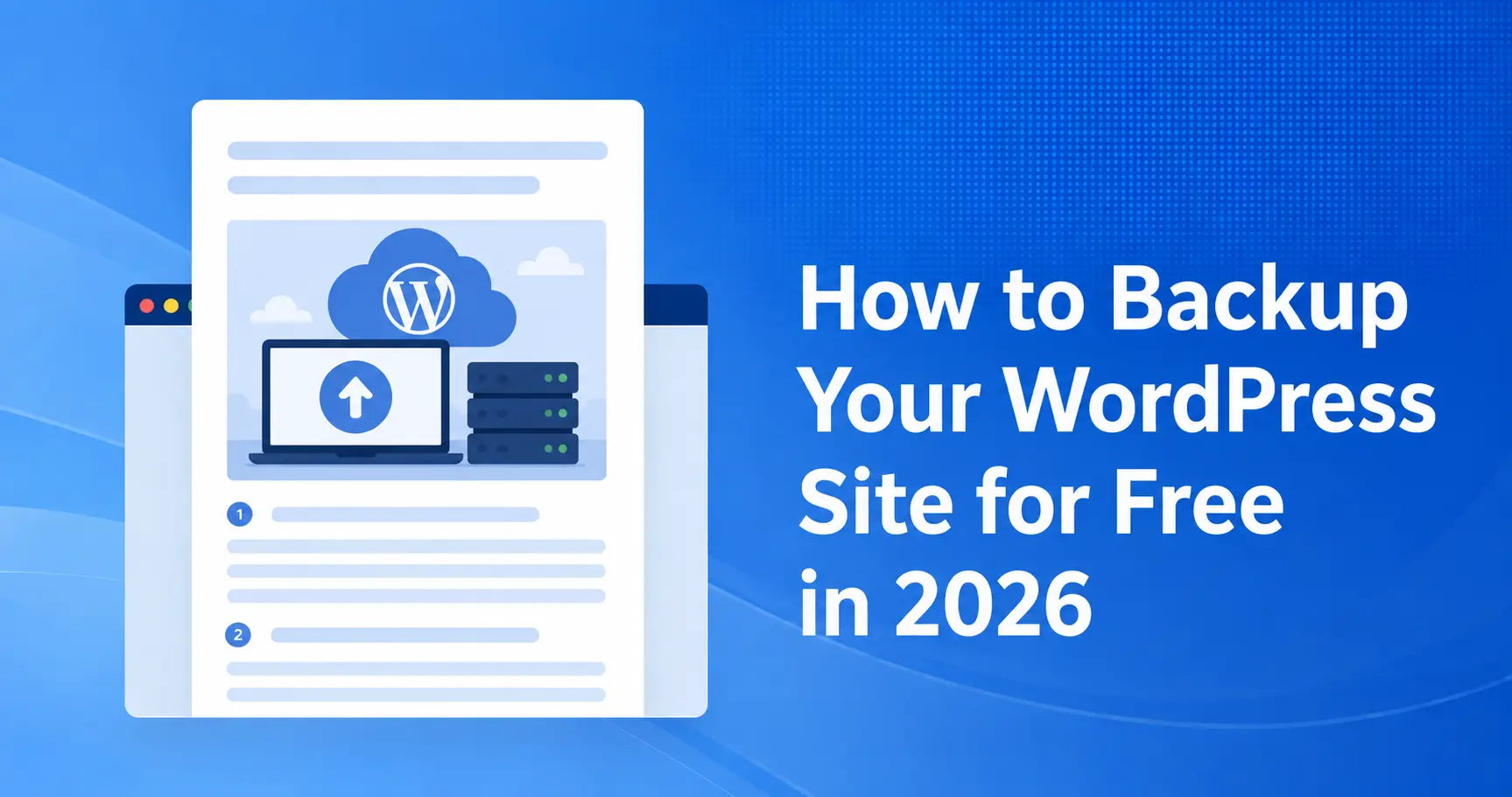Backup Your WordPress Site
