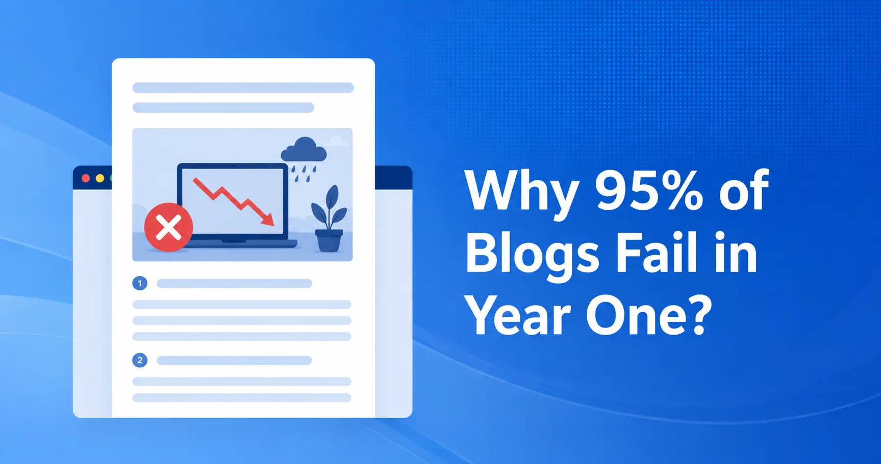 Why Blogs Fail in a Year